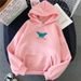 Ins Style Hoodie Plus Size Sweatshirt Butterfly Become The Change_viptrois.com