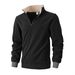 Men's Clothing Men's Slim Fit Zip-Up Sweater – Stand Collar Pullover – Minimalist Streetwear (S-XXXL)_viptrois.com