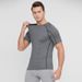 Men's Clothing Men's Pro Tights Short Sleeves Sports Running Training Clothes Basketball Fitness Clothes Quick Drying Short Sleeved T Shirt_viptrois.com