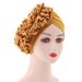 Unisex Accessories Side Flowered African Hat Indian Hat Muslim Bun Hat_viptrois.com
