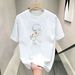 Men's 260g Heavyweight Pure Cotton Short Sleeve T-Shirt Summer Style Cool Loose Casual Trendy Top_viptrois.com