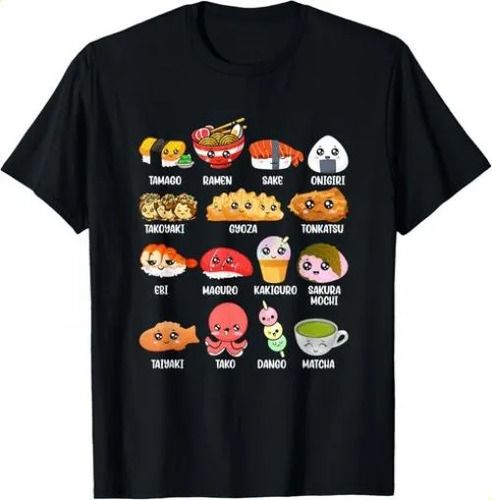 T-shirtfunny Japanese Asian 2026 Food Fan Kawaii Ramen Sushi Japa_viptrois.com