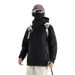 Unisex 3-in-1 Waterproof Windproof Jacket With Detachable Fleece Liner For Outdoor Hiking Camping Skiing_viptrois.com