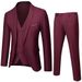 Men's Clothing Suit Two Piece Slim Suit Business Professional Formal Wear Best Man Groom Wedding Dress_viptrois.com