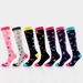 Sports cycling compression socks Running socks Stretch socks Nurse leg warmers fitness pressure socks_viptrois.com