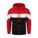 2024 Spring And Autumn Casual Cardigan Hooded Jacket Men's Plus Size Trendy Loose Sweatshirt_viptrois.com
