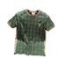 Men's Clothing color high end round neck short sleeved T shirt men's spring and summer new letter embroidery half sleeved T shirt bottoming shirt top_viptrois.com