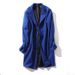 Classic Single-Breasted Trench Coat For Men – Slim Fit Lapel Coat (Khaki/Black/Light Gray/Royal Blue/Burgundy/Dark Blue/Dark Gray, Sizes M-5XL)_viptrois.com
