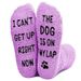 Non-hair off coral velvet cake socks Animal series foot soles letter dot glue floor socks_viptrois.com