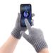 Sports Gloves Skiing Cycling Motorcycle Hiking Touch Screen Gloves Men's Gloves Warm With Fleece Thickened Finger Knitting Touch Screen_viptrois.com