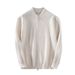 Pure Autumn Winter 2023 New Sweater Jacket Solid Color Knitted Cardigan Men's Casual Versatile Slim Fit Top_viptrois.com