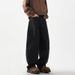 Men's Clothing Casual Pants Zipper Pocket Cuffed Sports Pants Spring And Autumn Cotton Large Size Loose Jeans_viptrois.com