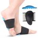 EVA Arch Support Insoles For Flat Feet – Orthotic Semi-Inserts For Men & Women – Corrects Overpronation & Improves Foot Alignment (Black/Blue))_viptrois.com