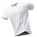 Men's Sports Short-Sleeved T-Shirt Thin Quick-Drying Clothes Men's Loose Plus Size Ice Silk Top Fitness Half-Sleeve_viptrois.com