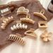 Children's Accessories Large Shark Clips, High End Grab Clips, Solid Color Gradient Hair Accessories Clips Set_viptrois.com