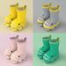 Cartoon Shark Children's Rain Boots Girls' Baby Non-slip Rain Boots Children's Children's Cute Water Shoes Waterproof Children's Rubber Shoes_viptrois.com