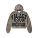25 Spring Autumn European And American Version 3D Unisex Cute Youth Oversized Sweatshirt Casual Zipper Hoodie_viptrois.com
