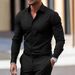 Men's Clothing Spring And Autumn White Shirt Men's Long Sleeved Business Formal Slim Fit Professional Large Size Black Workwear White Suit Shirt_viptrois.com