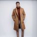 Men's Wool Blend Trench Coat - Classic Long Overcoat For Winter, Slim Fit, Multiple Pockets, Stylish & Warm_viptrois.com