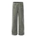 Men's Clothing Retro Washed Overalls Trendy Loose Straight Casual Pants_viptrois.com
