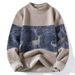 Pure Autumn And Winter New Mink Velvet Christmas Men's Knitted Anxi Card Trendy Fashion Sweater 6366_viptrois.com
