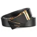 Mens Fashion Belt - High Quality PU Soft Metal Buckle Strap Made Of Genuine Leather Suitable For Work Pants And Jeans._viptrois.com