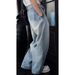 Vintage Washed Men's Jeans With Belt Loops - Relaxed Straight Leg Denim Pants For Casual Streetwear_viptrois.com