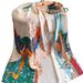 New Fashion Big Scarf Tourism Sunscreen Shawl Beach Scarf Live Broadcast New Silk Silk Scarf Women's Spring/Summer Thin_viptrois.com