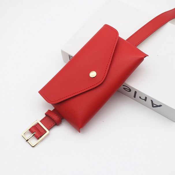 22 New Fashion Women's Belts Women's Decorative Bag Belts Thin Mini Mobile Phone Key Small Waist Bag_viptrois.com