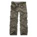 Man's clothing Men outdoor plus-size casual multi-color men's cargo pants plus-size baggy pants_viptrois.com