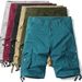 Men's Clothing Casual Camouflage Multi Color Work Shorts Large Size Multi Pocket Five Point Pants_viptrois.com