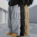 Summer Men's Casual Cargo Pants High Street Style Loose Fit Versatile Straight Leg Multi Pocket_viptrois.com