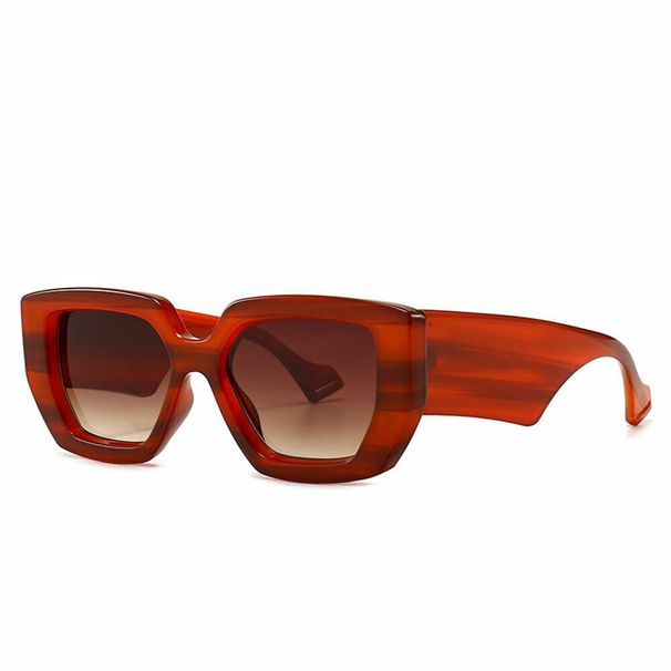 Extra Large Thick Framed Square Sunglasses Retro Men's And Women's Outdoor Glasses_viptrois.com