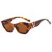 Men's Sunglasses New V Shaped Button Decorated Summer Ladies Fashion Sunglasses Personalized Cat Eye Ladies Sunglasses_viptrois.com