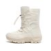 「XGXC」Plush And Thickened Snow Boots For Men And Women High-top Cold-proof Couple Cotton Shoes Fashionable Casual Boots Winter High-top_viptrois.com