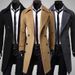 Men's Clothing Trench Coat – Double Breasted Overcoat (Slim Fit & Detachable Lining)_viptrois.com