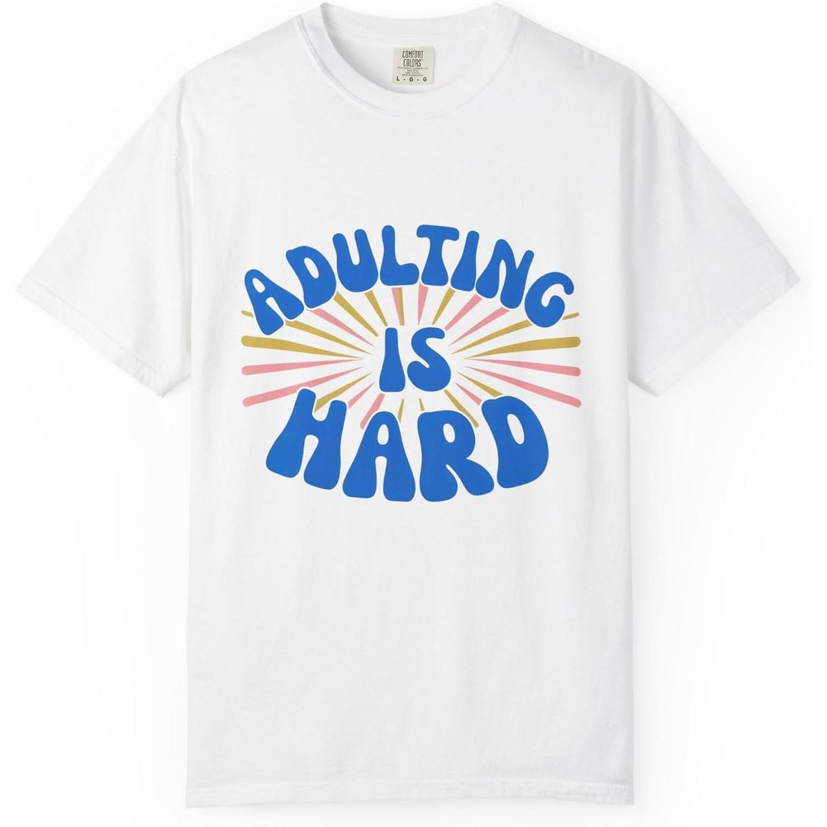 Adulting Es Una Dura.| Camiseta Divertida, Regalo Para Mujeres Y Hombres, Graduación, Camiseta Gráfica Con Amante De_viptrois.com