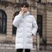 Men's Clothing Down Jacket Men's Medium And Long Thickened Enlarged Slim Fit Fashionable Dad's Outfit Middle Aged Grandfather Down Jacket_viptrois.com