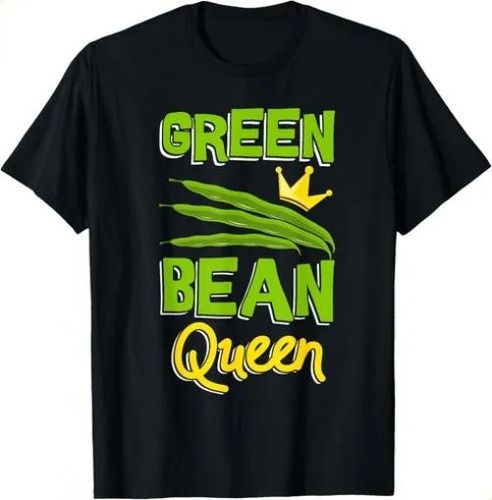 T-shirtt-shirtgreen Bean Queen Funny String 2026 Beans Vegetarian_viptrois.com