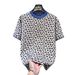 summer New Men's Floral Pattern Short-sleeve Shirt, Casual Design, Versatile Round-neck Top, High-quality_viptrois.com