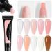 Arte Clavo 15ml Jelly Nail Extension Gel Pink White Clear Quick Building Soak Off UV LED Gel Nails Finger Extensions Nail Art_viptrois.com