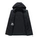 Men's Autumn Winter Loose Outdoor Waterproof Plush Thick Skiing And Mountaineering Couple Jacket_viptrois.com