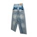 Men's Clothing Double Stitching Design Jeans For Men And Women Loose Versatile Couples Same Style Straight Trousers_viptrois.com