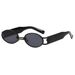 Men's Sunglasses Round Trendy Online Celebrity Small Frame Glasses For Men And Women, Fashionable Sunglasses For Hot Girls With Round Faces_viptrois.com