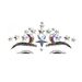 Halloween Edm Electronic Music Festival Face Stickers Eyebrow Stickers Diamond Resin Diamond Carnival Diamond Stickers Masquerade Face Decoration_viptrois.com