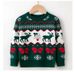 Adorable Kids Christmas Deer Sweater - Soft Knit Pullover For Boys & Girls (2Y-6Y, 100-140cm) - Cozy Winter & Fall Wear_viptrois.com