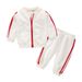 Kid's Clothing boys and girls spring sports suits children's sweatshirts loose two piece suits sportswear_viptrois.com