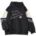 American Style Color Block Couple Loose English Letter Print Pullover Outerwear Cool Top Sweatshirt_viptrois.com
