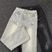 Men's Clothing 25 Jeans For Men And Women, Flared Cleanfit, Niche American Straight Trousers_viptrois.com