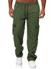 "Men's Tactical Cargo Pants – Durable Outdoor Workwear With Multi-Pocket Design For Hiking, Commuting & Casual Wear (Khaki/Black/Navy/Army Green)"_viptrois.com